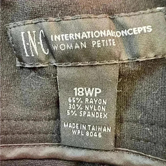 Bundle of 2 Black Trousers INC Sz 18P - Picture 4 of 4